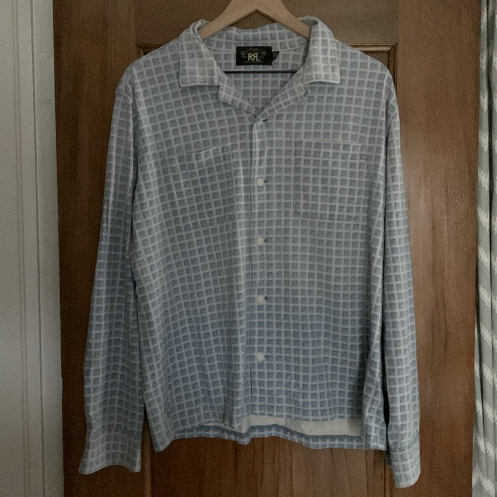 Ralph Lauren Double RL RRL camp collar shirt